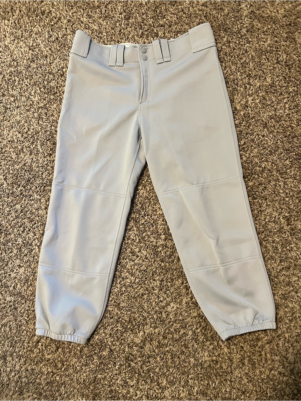 Mizuno Light Gray Softball Pants